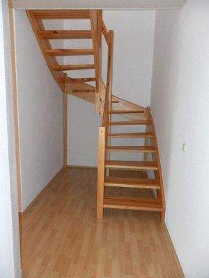 Treppe in 2. Ebene
