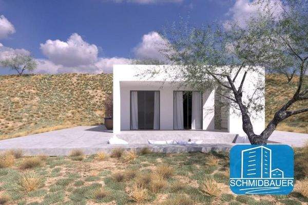 Südkreta - Melambes: Grundstück mit Baugenehmigung