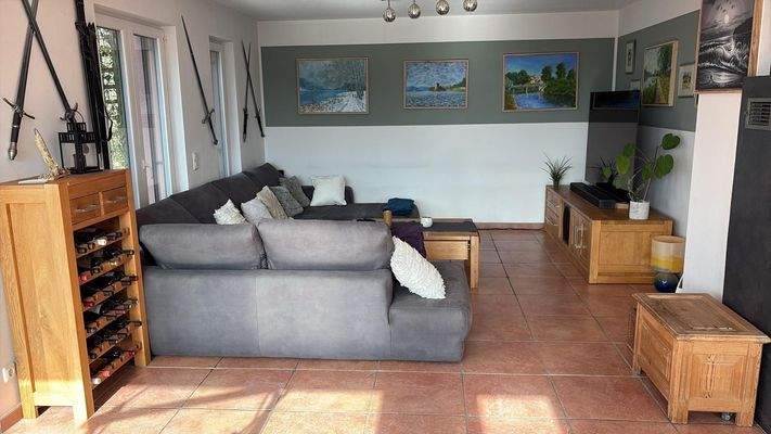 Fernsehbereich, Wohnzimmer