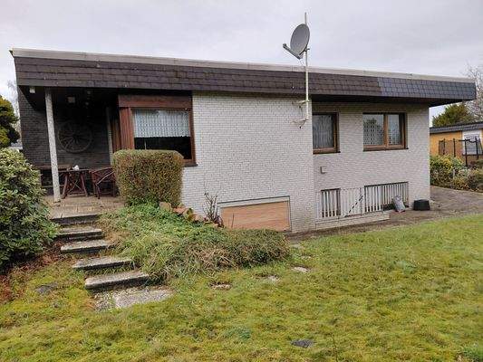 Terrassenzugang zum Garten