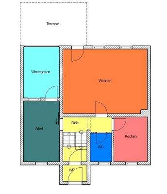 Grundriss EG -Skizze-