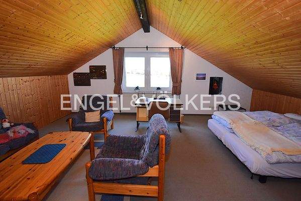 Ausgebaute Nutzfläche im Dachgeschoss