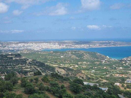 Kreta, Roussa Ekklisia: Großes Baugrundstück mit Meerblick zum Verkauf