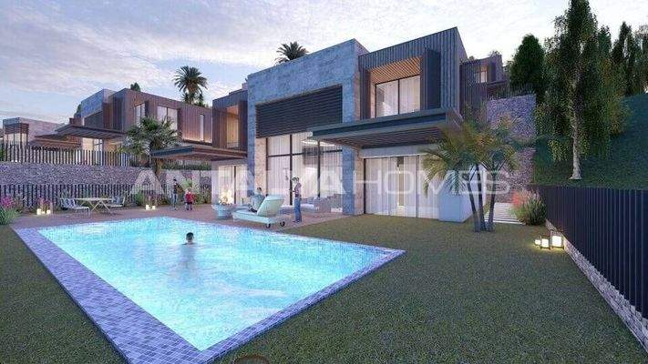 Panoramic Sea View Villas Near Yalıkavak Marina Bodrum