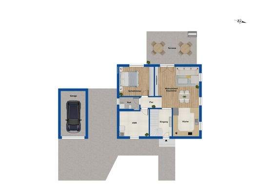 Grundriss Erdgeschoss