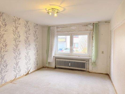 Schlafzimmer im Souterrain