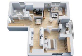 3d Floor Plan- W 5. 07