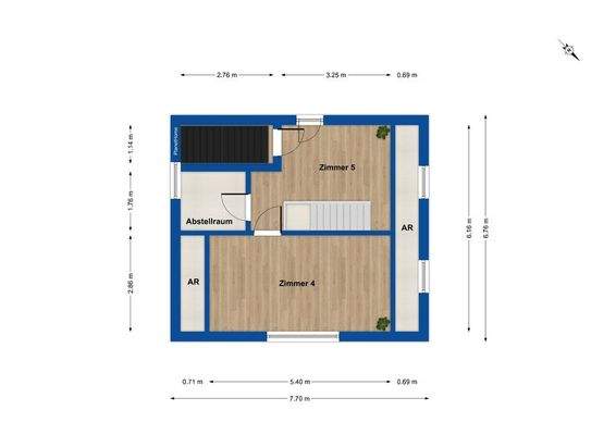 Grundriss Obergeschoss