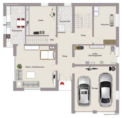 Grundriss Untergeschoss