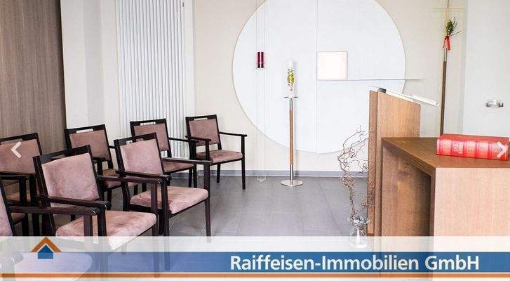 Innenansicht: Andachtsraum  (Foto Homepage Paritätische Altenhilfe)