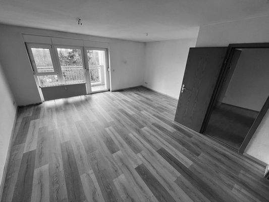 Wohnzimmer noch nicht gemalert