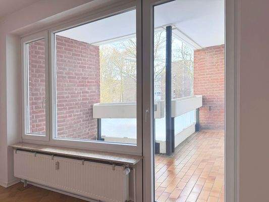 überdachte Eckloggia