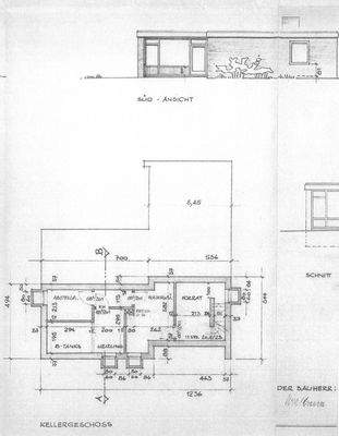 Grundrisse Bestand Keller
