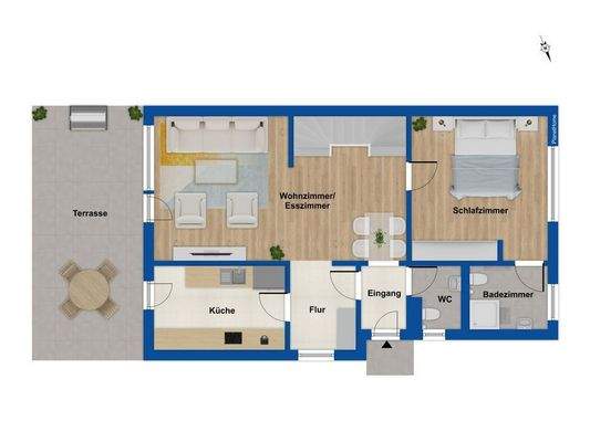 Grundriss Erdgeschoss