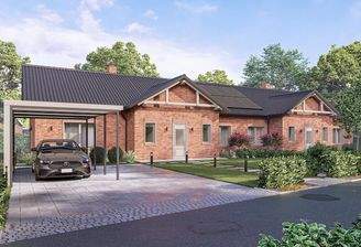 Aussenansicht Eingang links 