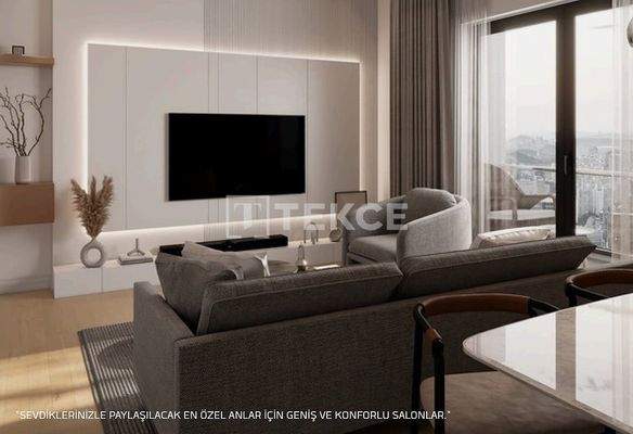 New-Build Apartments for Sale in İzmir with City Views