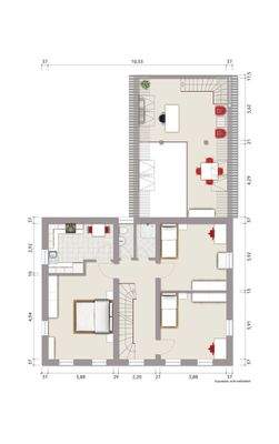 Grundriss Obergeschoss