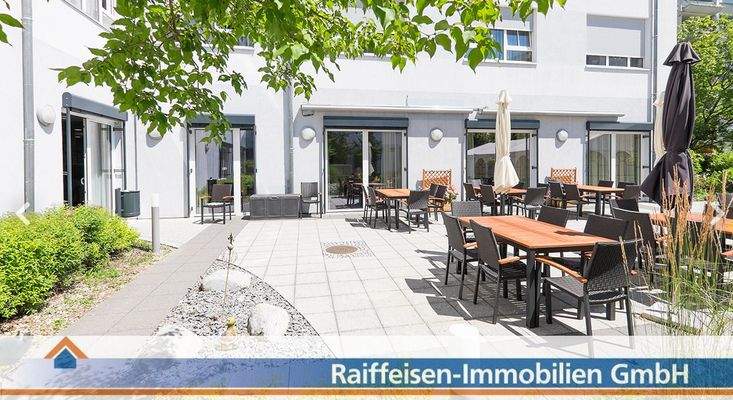 Aussenansicht: Terrasse  (Foto Homepage Paritätische Altenhilfe)