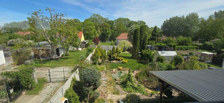 Blick aus Schlafzimmer