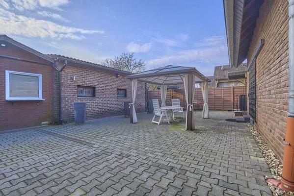 Die Terrasse des EFH