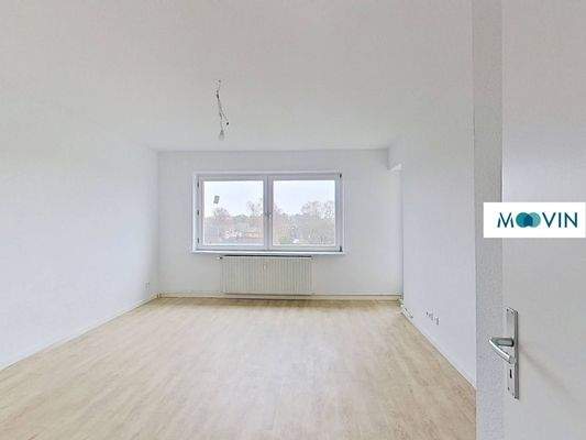 Ansicht I: Wohn- und Esszimmer