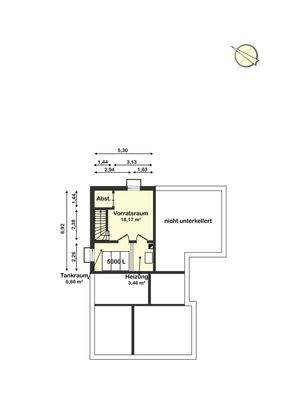Grundriss Keller