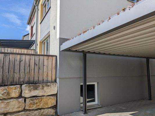 Ansicht Carport