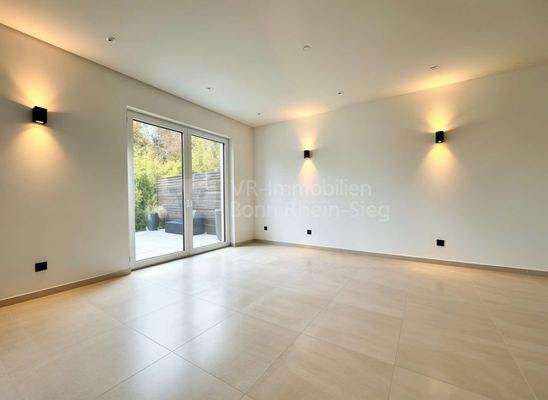 Wohnzimmer mit Fenster - (KI generiert)