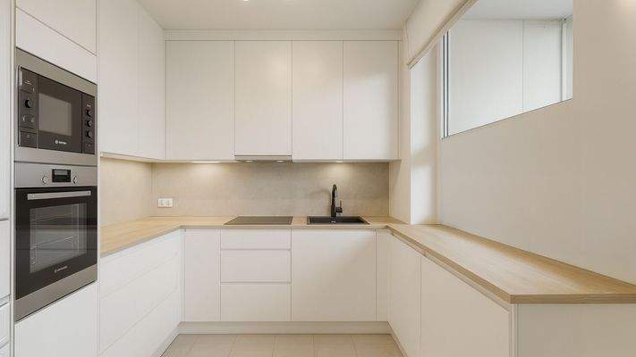 Beispiel Möblierung Küche