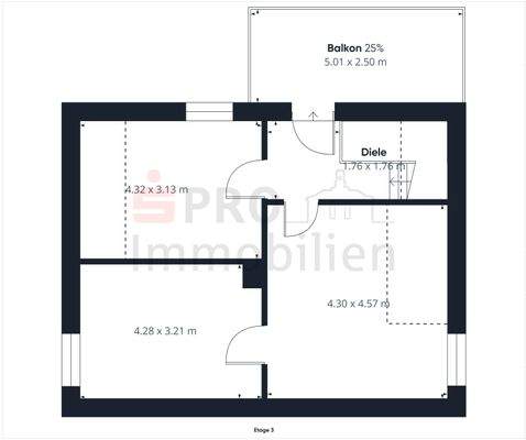 Grundriss Obergeschoss