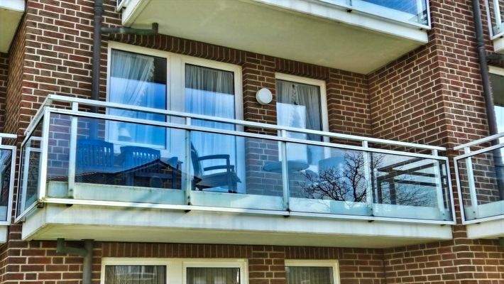 7,5 m² großer West-Balkon