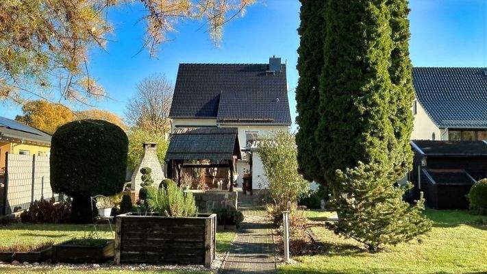 Objektansicht gartenseitig