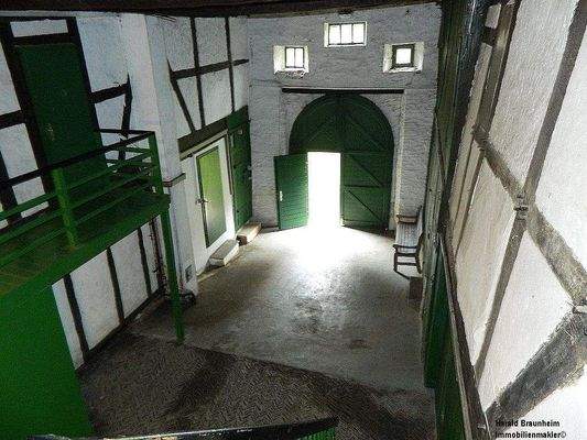 Die zentrale Diele des Hauses