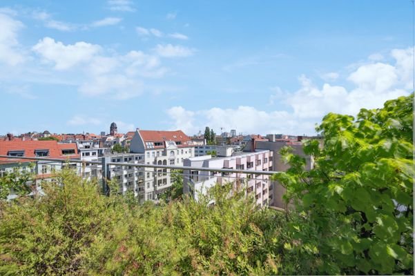 Ausblick von der Terrasse