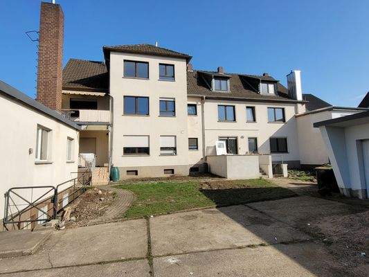 Rückansicht Baustellenphase