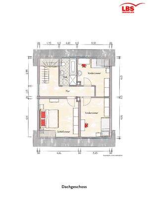 Grundriss - Dachgeschoss