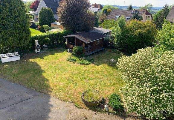 Blick auf den Garten