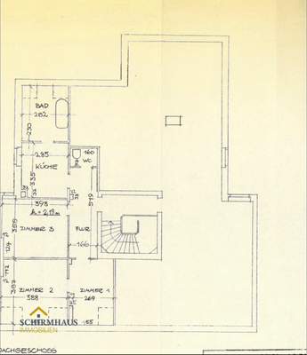 Grundriss Dachgeschoss