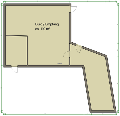 Grundriss Büro_Empfang