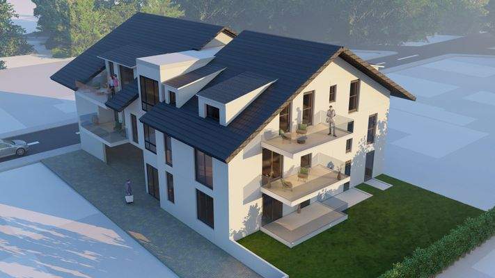 Objektvisualisierung, Gartenansicht