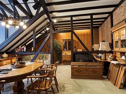 Wohn- und Essbereich DG 