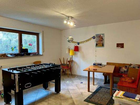 beheizbarer Hobbyraum im KG