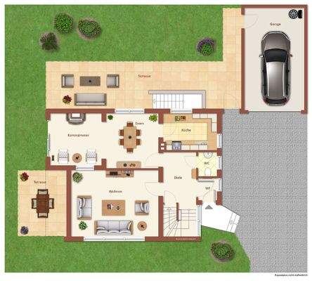 Grundriss Erdgeschoss