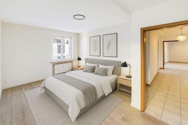 Schlafzimmer (Wohnbeispiel)