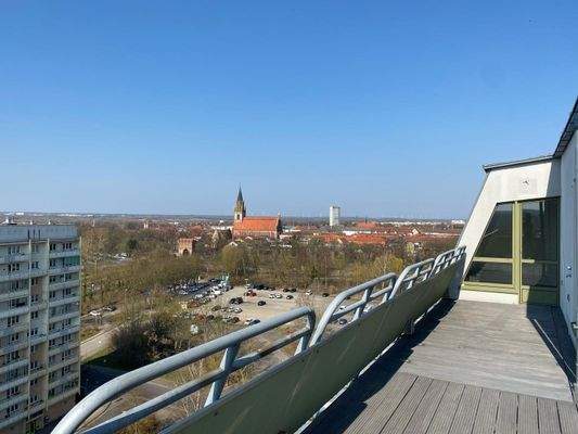 weiter Blick über die Stadt