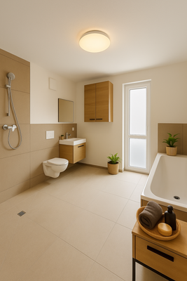 Wohnbeispiel Badezimmer