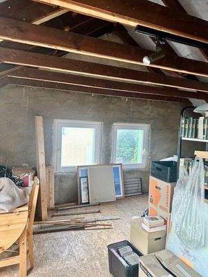 Ausbaureserven im Dachgeschoss (ggfls. genehmigungspflichtig)