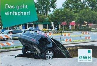 PKW in Loch - das geht einfacher