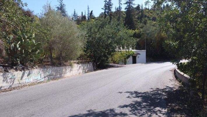 Kreta, Aspro: Grundstück in der Nähe von Almyrida Beach zu verkaufen