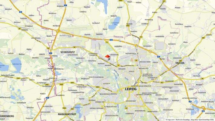 Geolyzer Kartenausschnitt